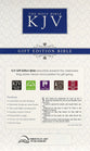 KJV Gift & Award Bible Tan (Black Letter Edition)