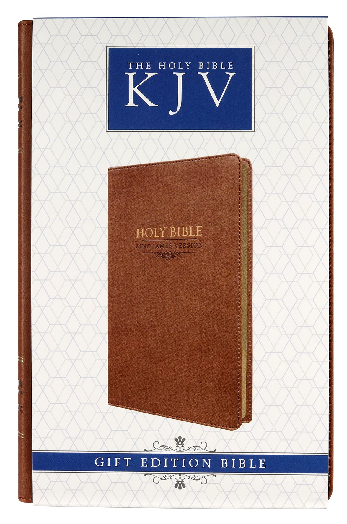 KJV Gift & Award Bible Tan (Black Letter Edition)