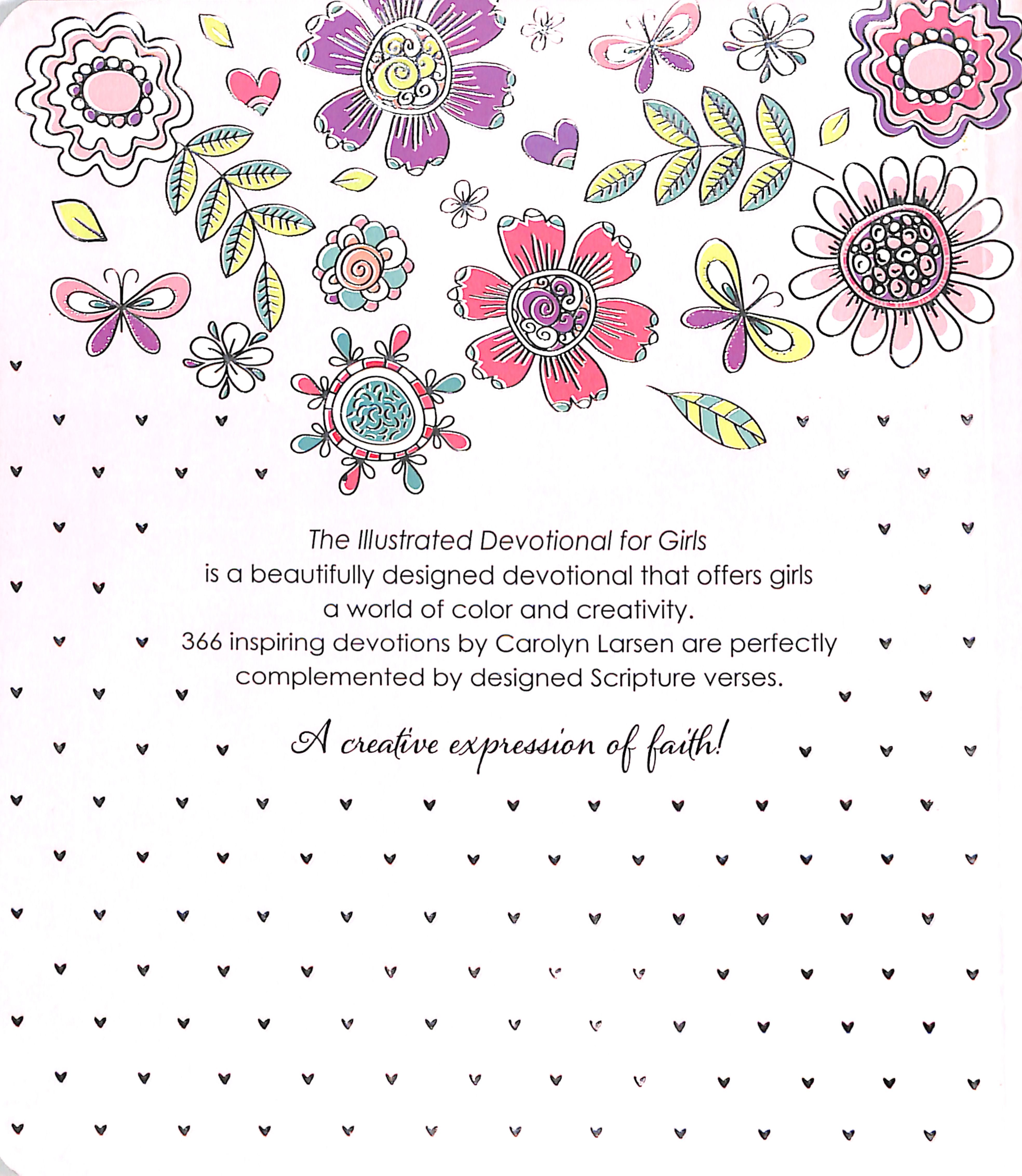 The Illustrated Devotional For Girls: 366 Devotions & Colouring in