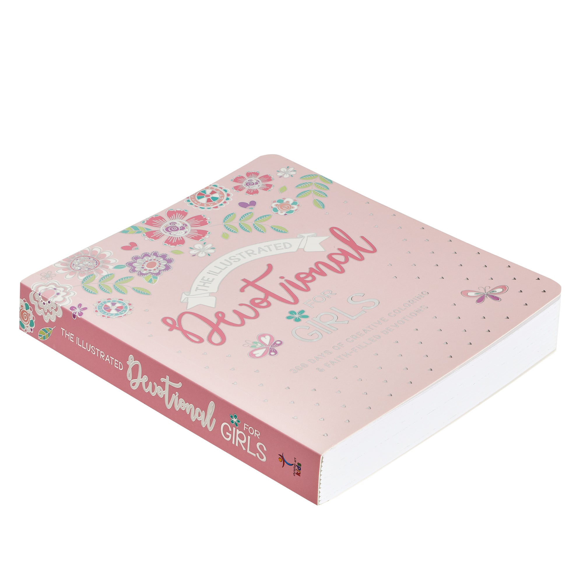 The Illustrated Devotional For Girls: 366 Devotions & Colouring in