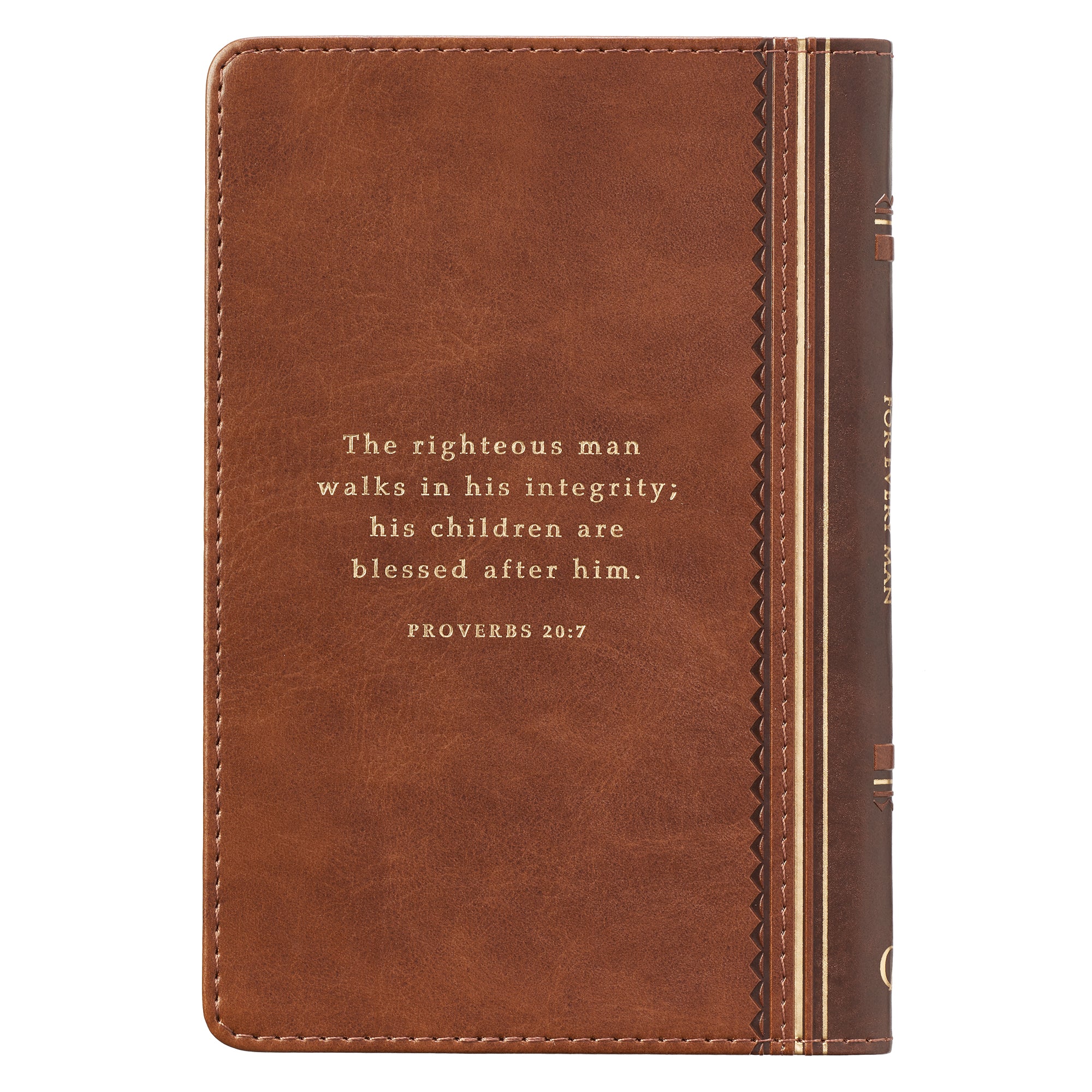 Promises From God For Every Man (Light Brown Luxleather)