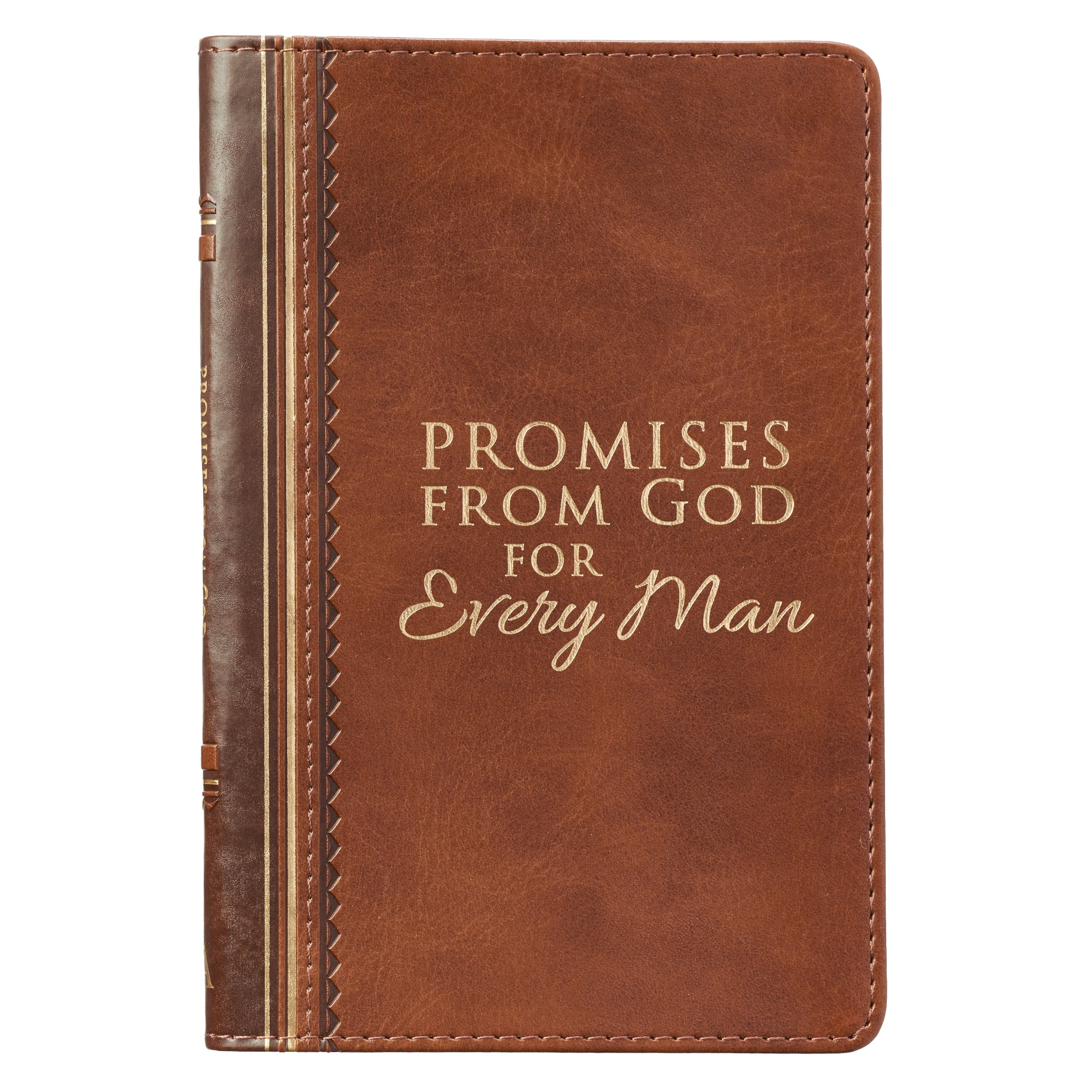 Promises From God For Every Man (Light Brown Luxleather)