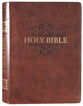 KJV Super Giant Print Bible Brown (Red Letter Edition)