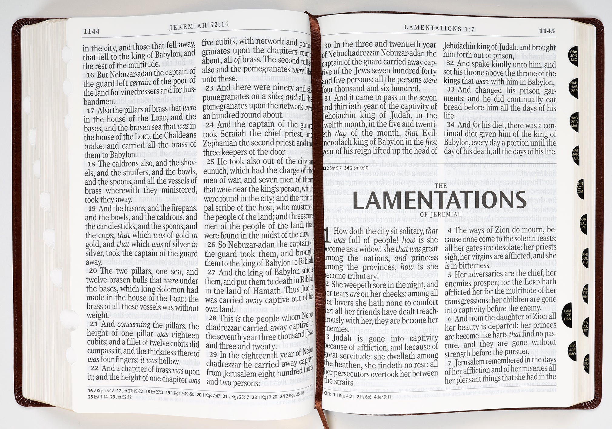 KJV Super Giant Print Bible Brown (Red Letter Edition)