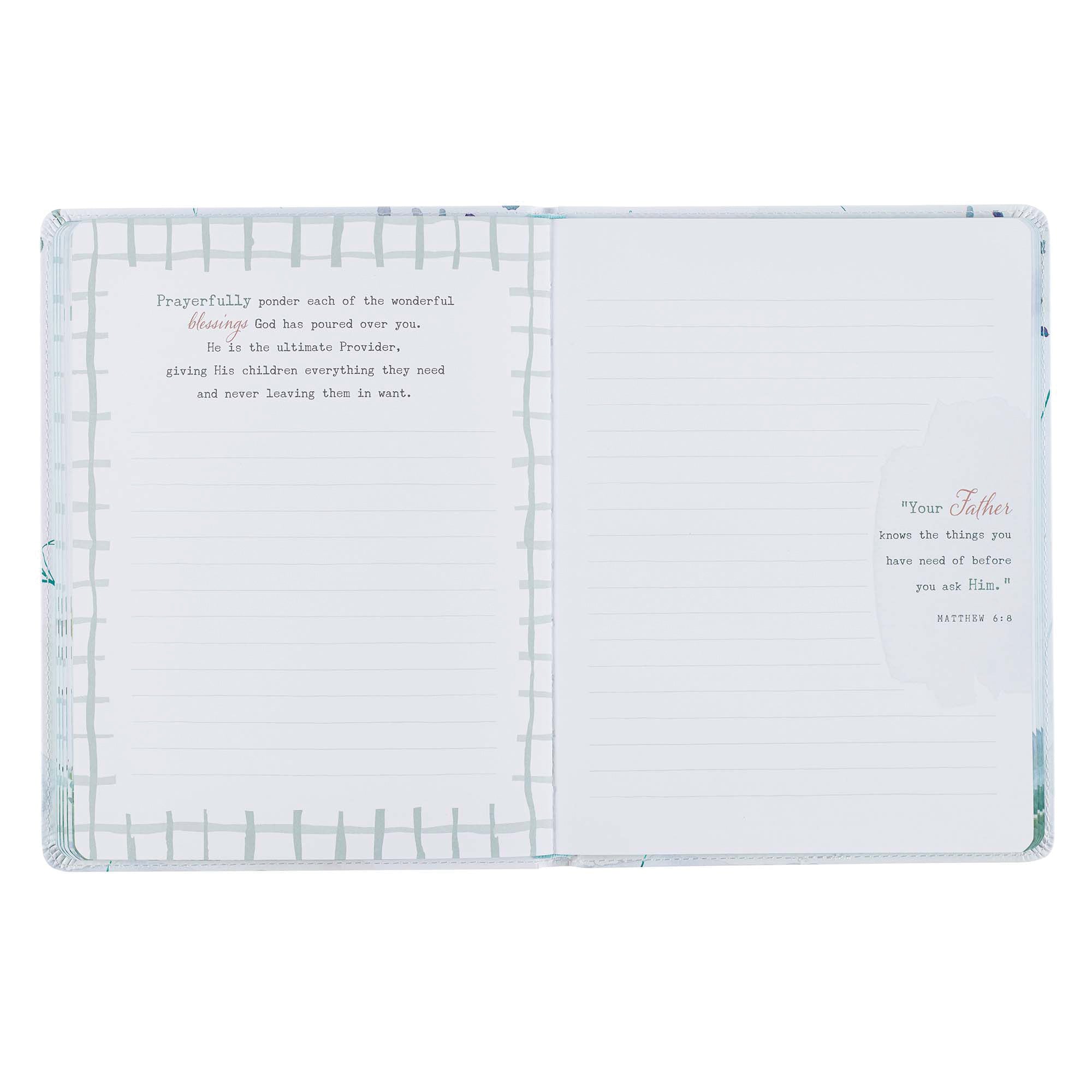 Prayer Journal For Women: Be Still, Floral