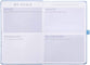 Undated 6-Month Daily Diary/Planner: Rolene Strauss Light Blue