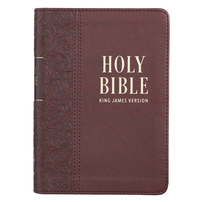 KJV Compact Large Print Bible Brown (Red Letter Edition)