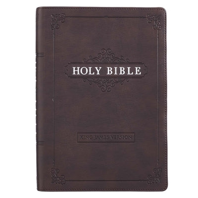 KJV Giant Print Bible Indexed Black (Red Letter Edition)