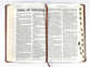 KJV Giant Print Bible Indexed Brown (Red Letter Edition)