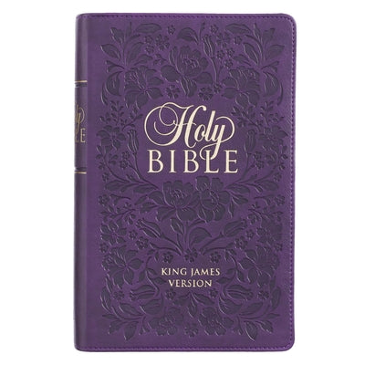 KJV Giant Print Bible Indexed Purple (Red Letter Edition)