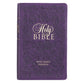KJV Giant Print Bible Indexed Purple (Red Letter Edition)