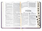KJV Giant Print Bible Indexed Purple (Red Letter Edition)