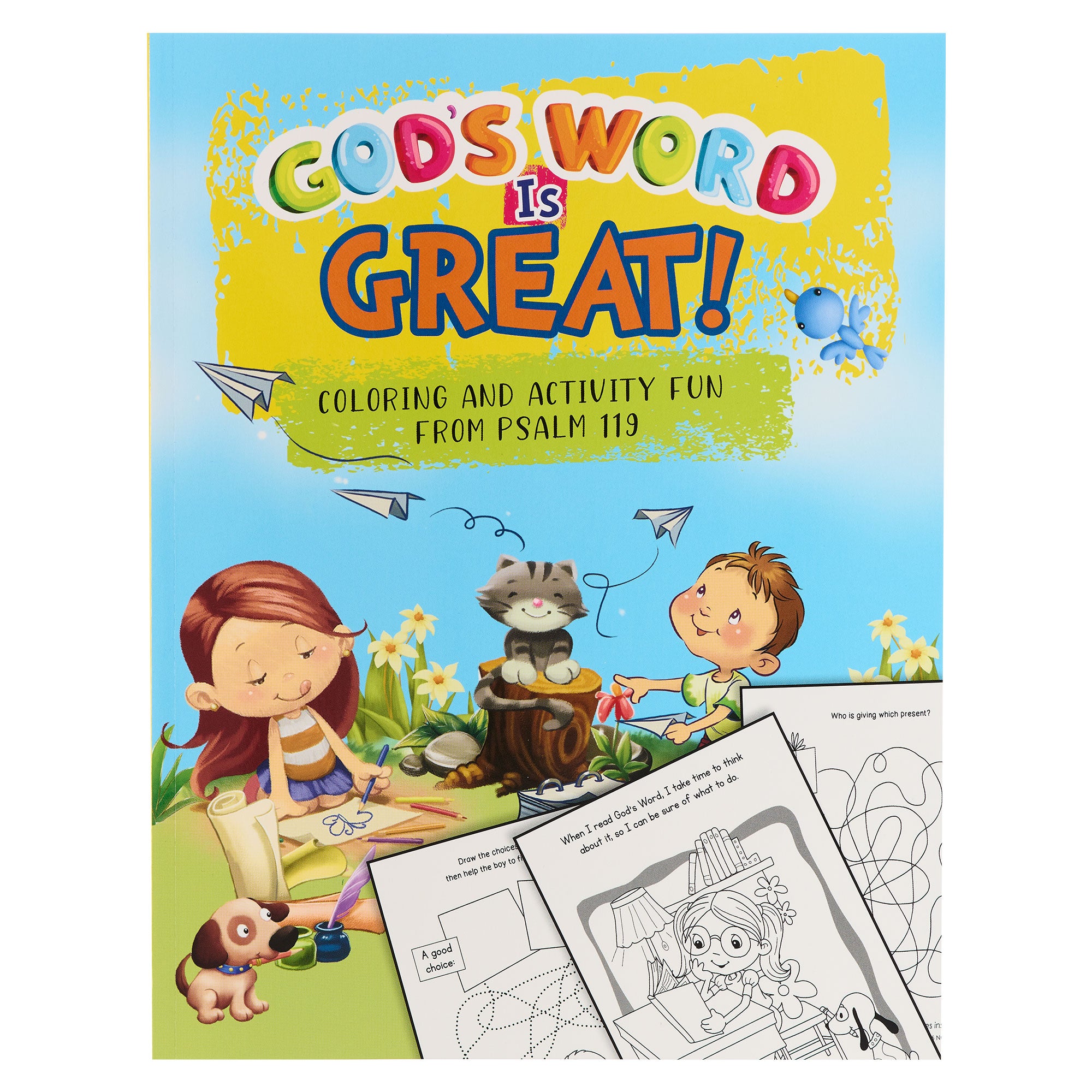 God's Word is Great!: Coloring and Activity Fun From Psalm 119