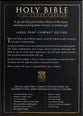 KJV Compact Large Print Bible