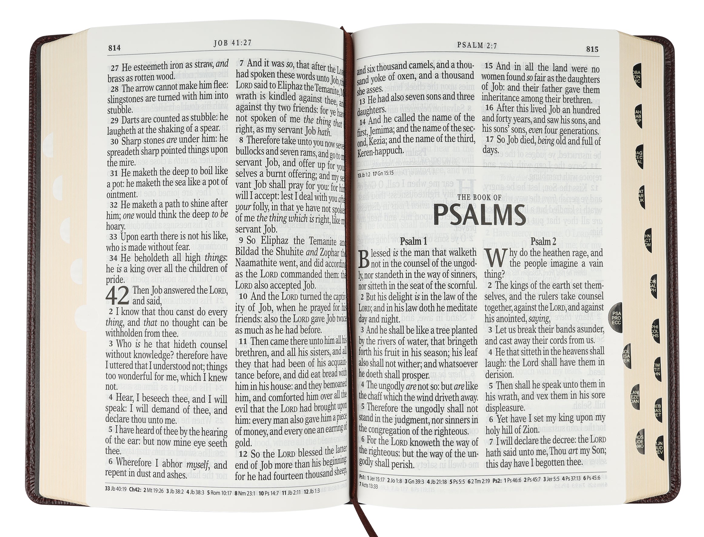 KJV Giant Print Bible Indexed (Red Letter Edition)