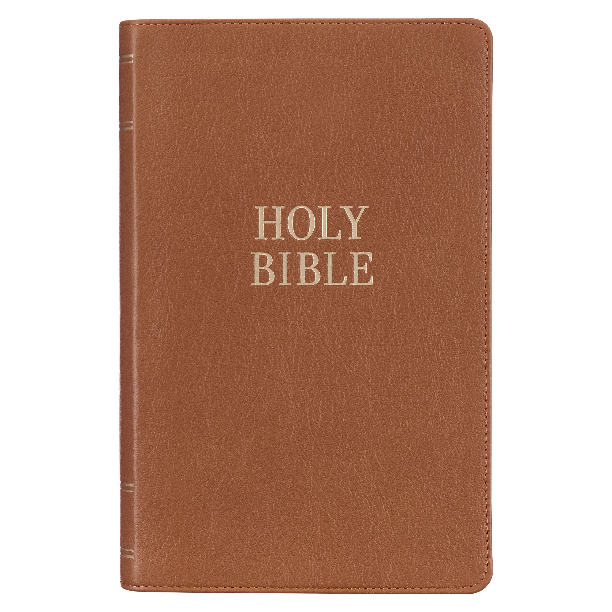 KJV Giant Print Bible Brown Indexed (Red Letter Edition)