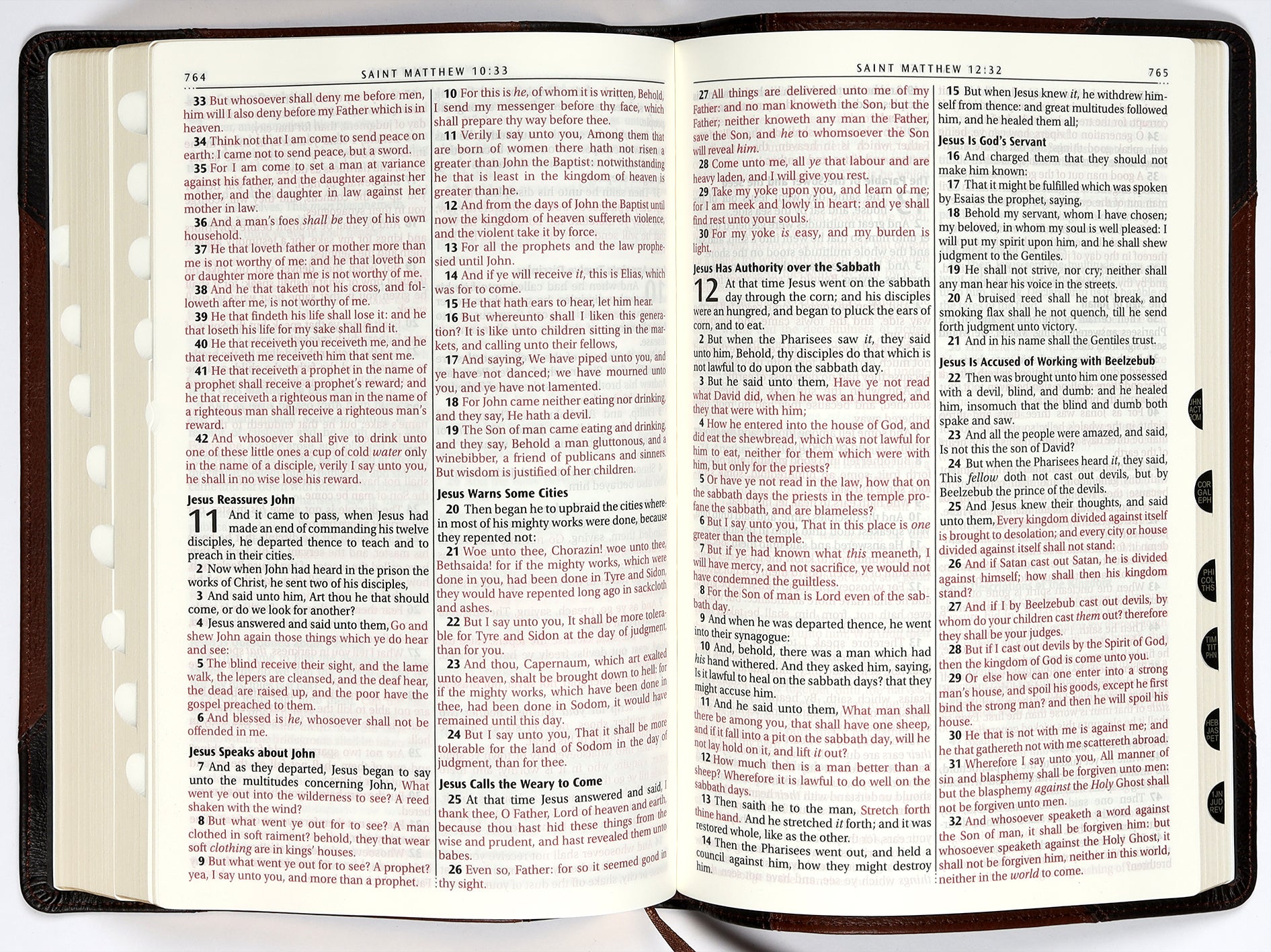 KJV Large Print Thinline Bible