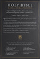 KJV Large Print Thinline Bible Black