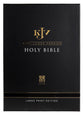 KJV Large Print Thinline Bible Black