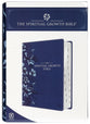 NLT Spiritual Growth Bible Navy Indexed
