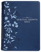 NLT Spiritual Growth Bible Navy Indexed