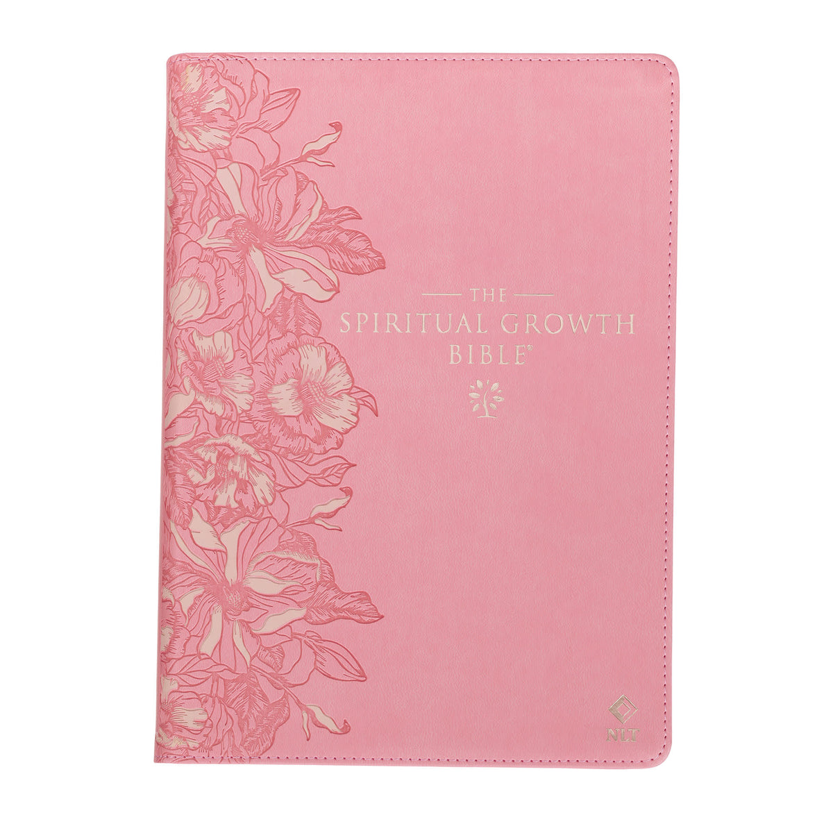 NLT Spiritual Growth Bible Pink Indexed