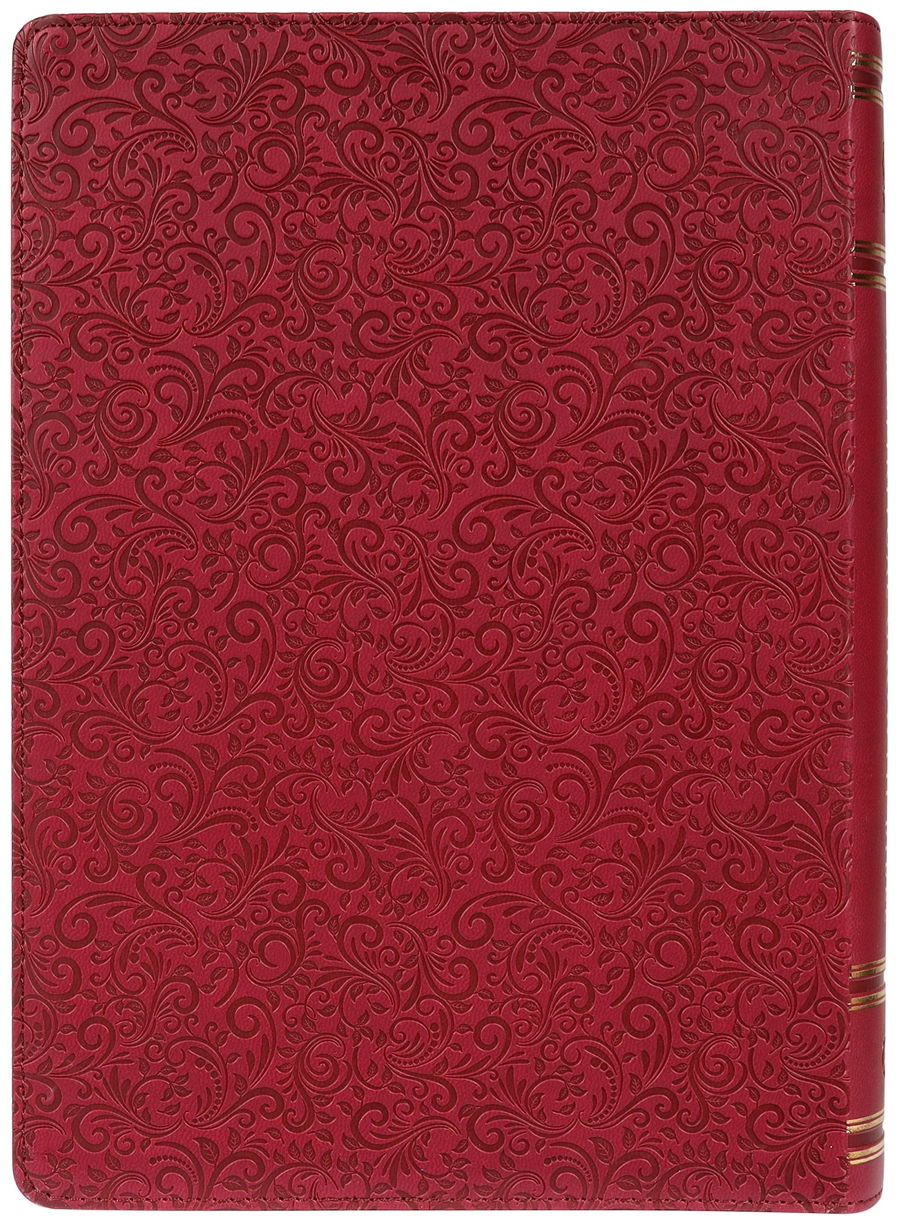 NLT Spiritual Growth Bible Berry Indexed