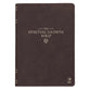 NLT Spiritual Growth Bible Espresso Brown Indexed