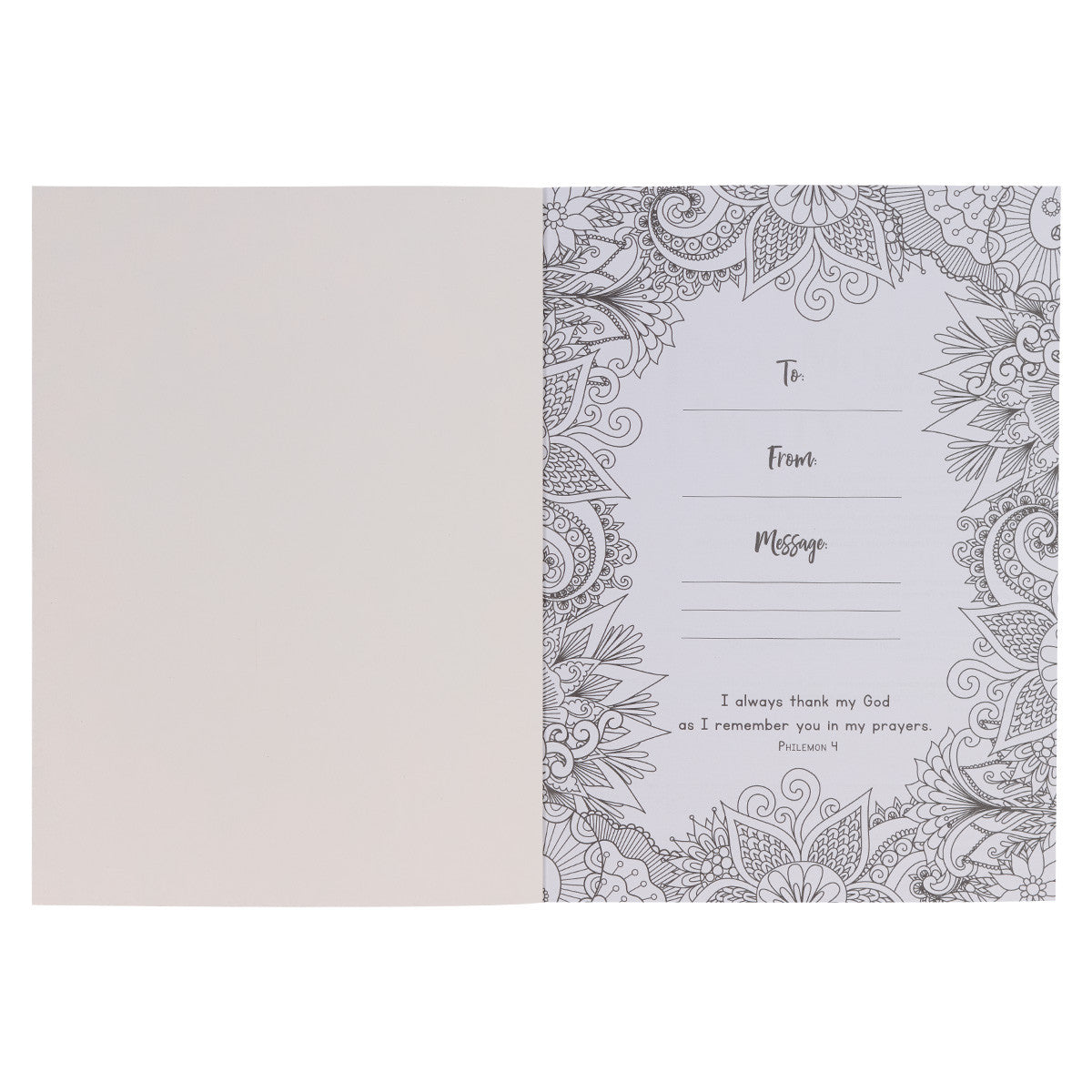 Pray More Worry Less: A Colouring Prayer Journal (Adult Colouring Book Series)