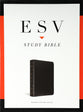 ESV Study Bible Black (Black Letter Edition)