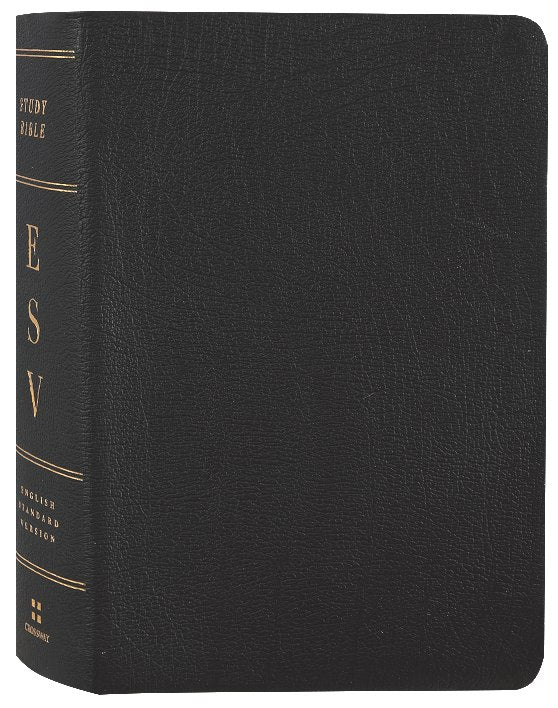 ESV Study Bible Personal Size Black (Black Letter Edition)