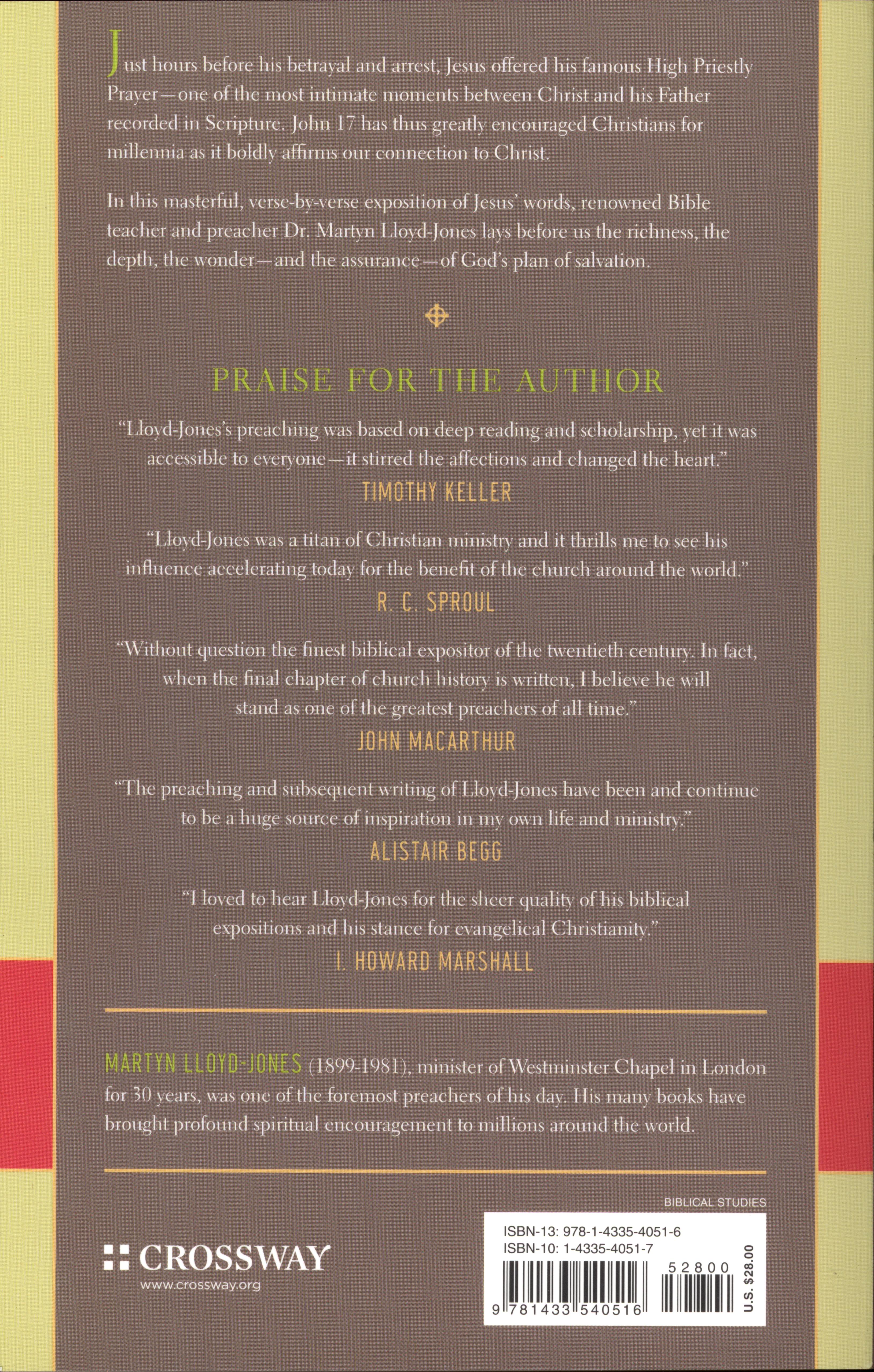 The Assurance of Our Salvation: Exploring the Depth of Jesus' Prayer For His Own