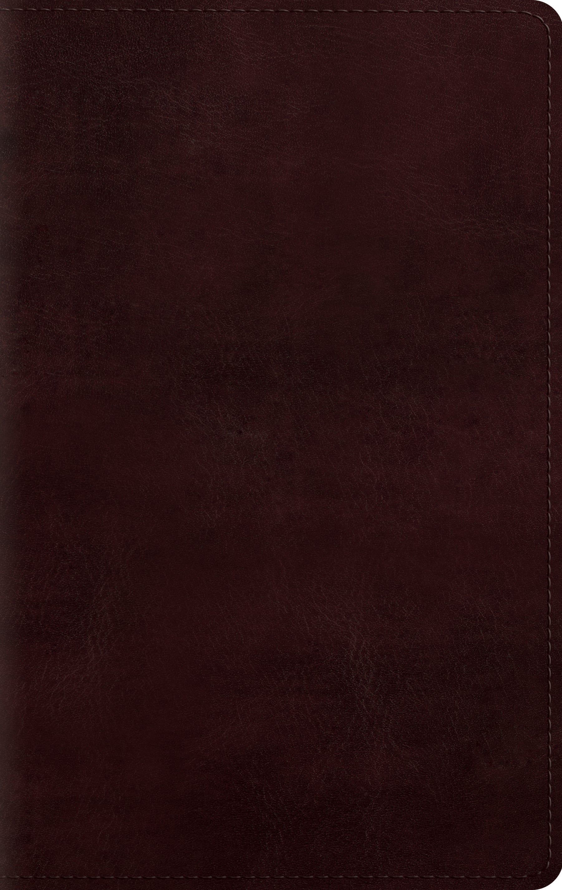ESV Large Print Personal Size Bible Mahogany (Red Letter Edition)