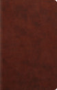 ESV Large Print Personal Size Bible Chestnut (Red Letter Edition)