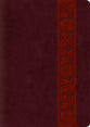 ESV Study Bible Large Print Mahogany Trellis Design (Black Letter Edition)