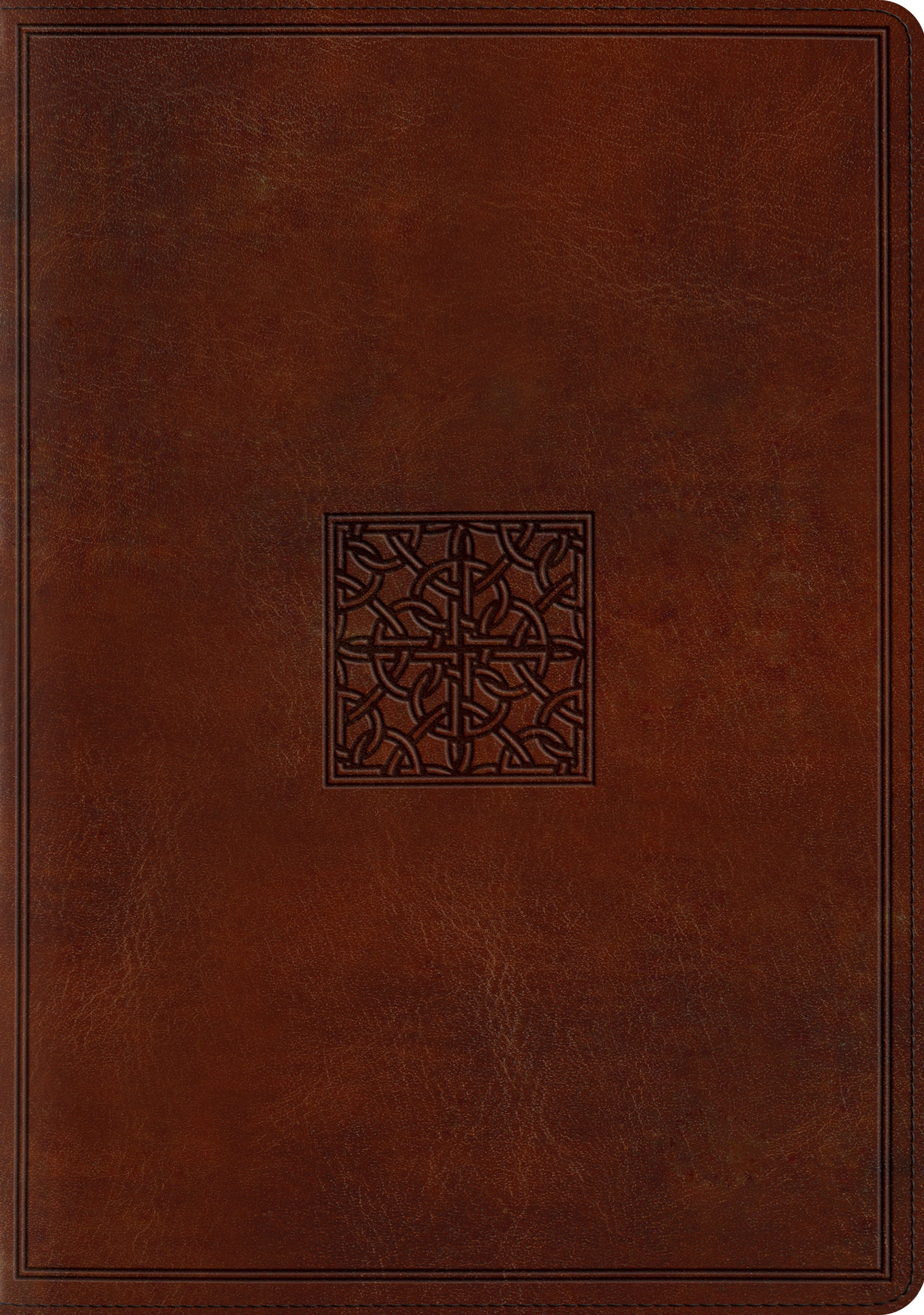ESV Study Bible Trutone Walnut Celtic Imprint Design (Black Letter Edition)