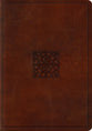 ESV Study Bible Trutone Walnut Celtic Imprint Design (Black Letter Edition)