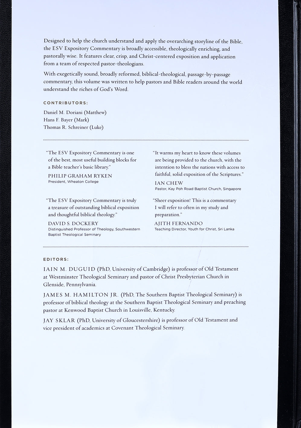 Romans-Galatians (#10 in ESV Expository Commentary Series)