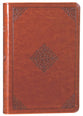 ESV Large Print Value Thinline Bible Tan Ornament (Black Letter Edition)