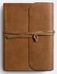 ESV Journaling Bible Large Print Brown Flap With Strap (Black Letter Edition)