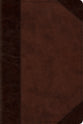 ESV Personal Reference Bible Trutone Brown/Walnut Portfolio Design (Black Letter Edition)