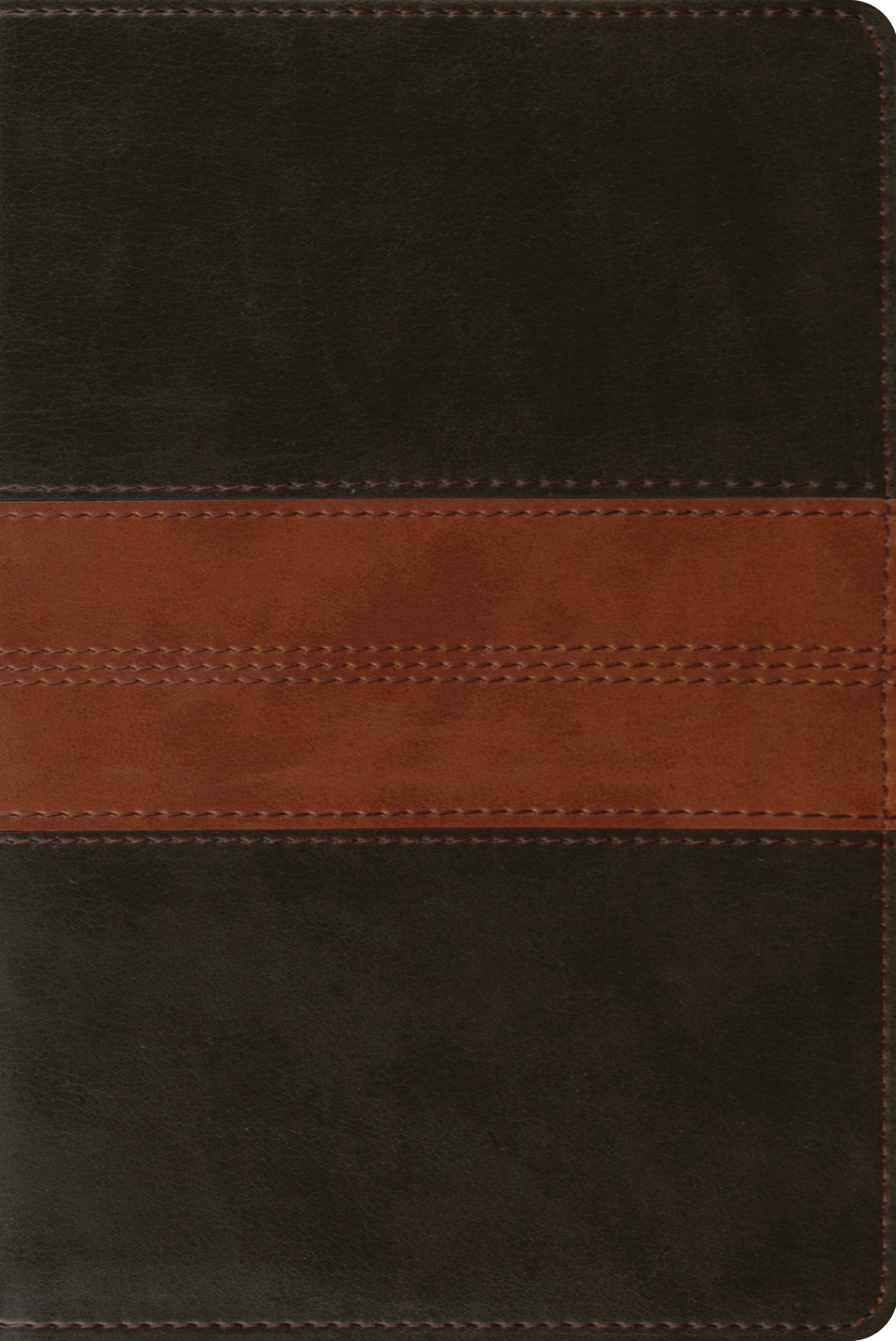 ESV Personal Reference Bible Deep Brown/Tan Trail Design (Black Letter Edition)