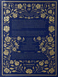 ESV Illuminated Bible Art Journaling Edition Blue With Slipcase (Black Letter Edition)
