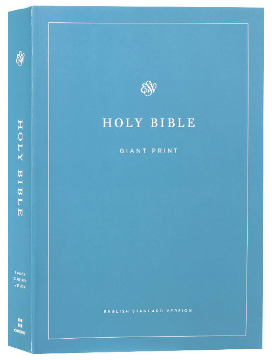 ESV Economy Bible Giant Print (Black Letter Edition)