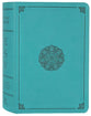 ESV Study Bible Personal Size Turquoise Emblem Design (Black Letter Edition)