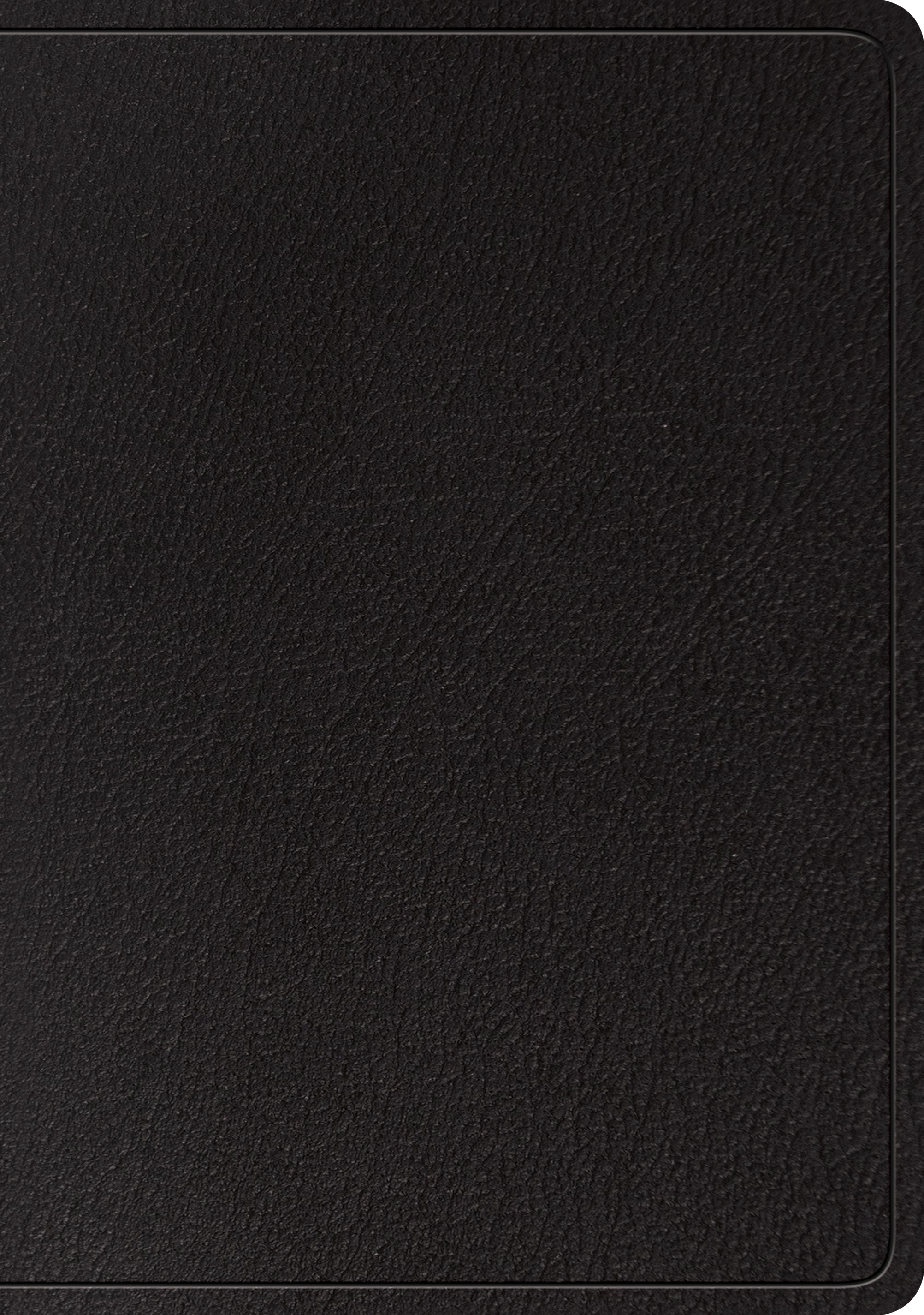 ESV Large Print Wide Margin Bible Black (Black Letter Edition)