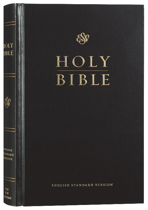 ESV Pew Bible Black (Black Letter Edition)