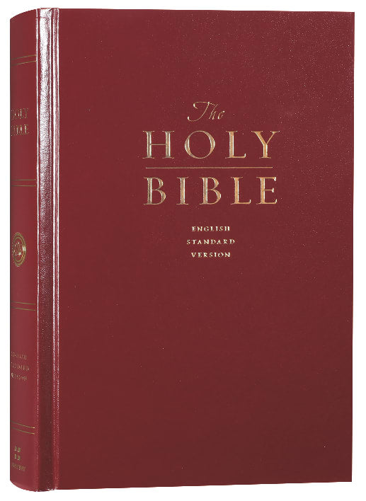ESV Premium Pew and Worship Bible Burgundy (Black Letter Edition)