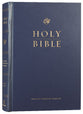 ESV Pew and Worship Bible Large Print Blue (Black Letter Edition)
