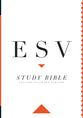 ESV Study Bible Large Print Indexed (Black Letter Edition)